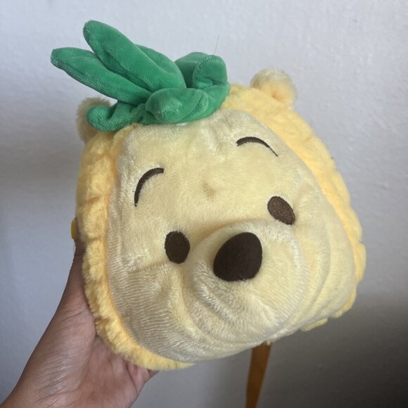 Unbranded Handbags - Pineapple Winnie the Pooh Plush Shoulder Bag Mini Bag Handbag